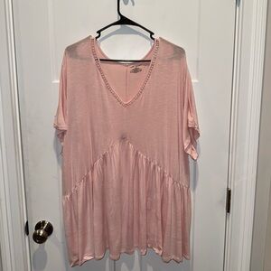 Plus Size Lane Bryant Babydoll Tunic Top